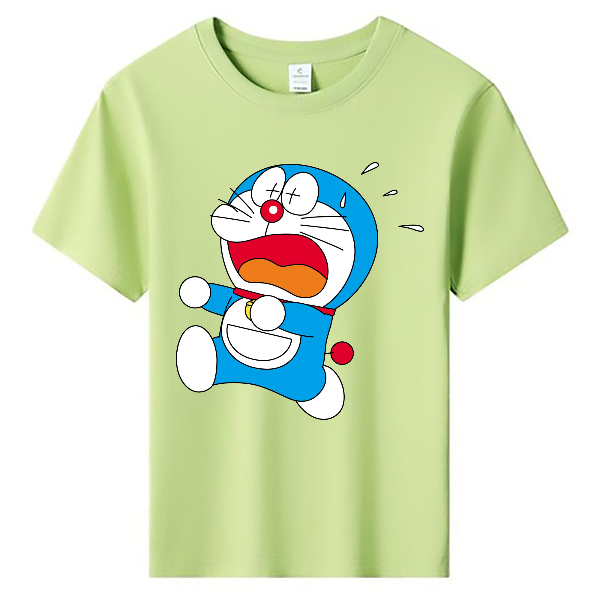 （画像用） ドラえもん Doraemon 綿100％キッズTシャツ（フロントプリント）